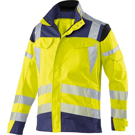 Kübler Jacke REFLECTIQ PSA 2 warngelb/dunkelblau Gr. 58 (1/2)