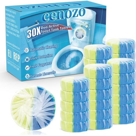 2 en 1 Nettoyant pour Wc,Prévient le Calcaire et la Saleté,Parfum Frais (1/5)