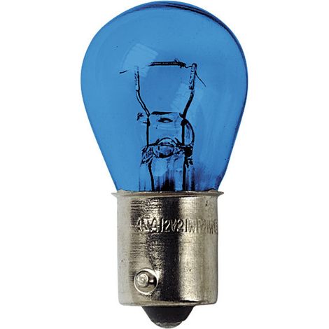 12V Lampada 1 filamento Blu-Xe - (P21W) - 21W - BA15s - 2 pz  - Scatola (1/4)