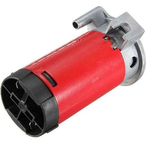 Bocina de aire de 12 V y 150 dB con compresor eléctrico para camiones, coches y barcos (roja). (1/4)