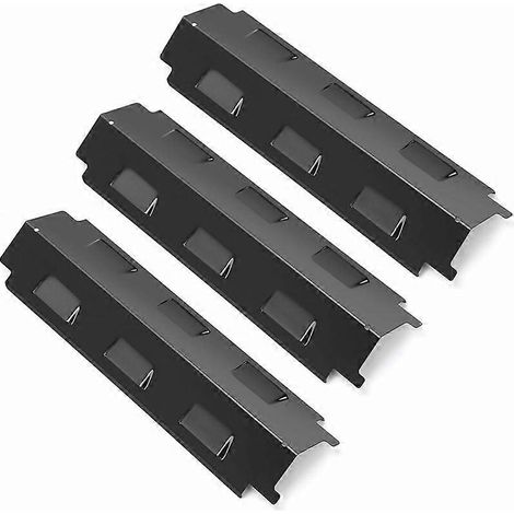 Lot de 3 diffuseurs de chaleur pour barbecues à gaz (37 cm) (1/5)