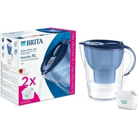 Caraffa filtrante Brita Marella XL blu 3,5 litri