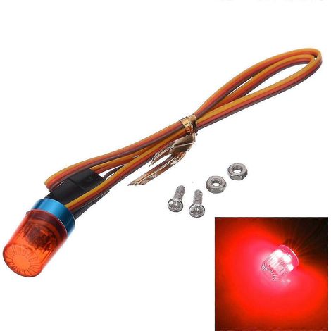 Lumière LED ultra-brillante clignotante et rotative pour accessoires de voitures et camions radiocommandés (1/2)