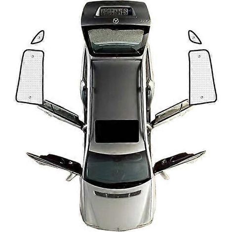 Pare-soleil intégraux pour pare-brise arrière de Chevrolet Malibu Mk9 (2016-2021) - Accessoires de protection solaire pour vitres arrière (1/5)