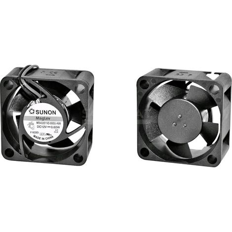 Ventilador axial Sunon MF40201VX1000UA99 negro 40 mm