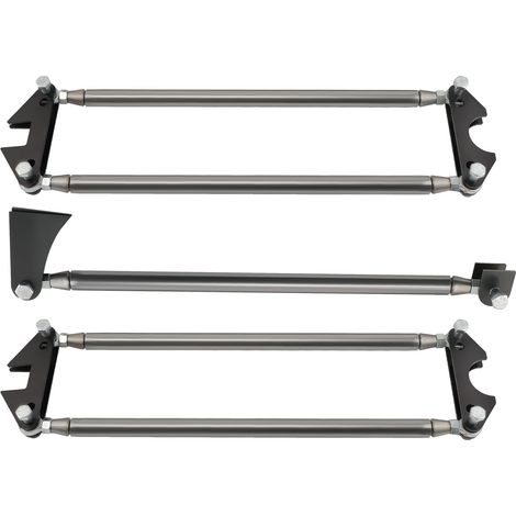 Weld On Parallel 4 Link Suspension Kit Hot Rod Rat Truck 5 Bars Universal new (1/5)