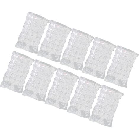 Sacs à glaçons jetables en PE, étanches, faciles à démouler, bacs à glaçons auto-scellants en plastique pour réfrigérateur d'été (1/5)