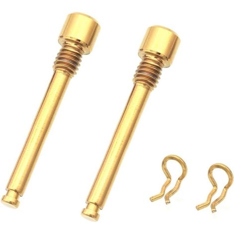 Legierter hydraulischer Scheibenbremsstift und Sicherungsring für Ölwanne mit Gewinde (Gold)