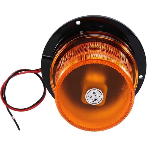 Universelle LED-Blitzalarmleuchte, geräuschlos, 10–110 V, Weitbereichs-Blinkfunktion, magnetische Befestigung SG-SR4 (1/5)