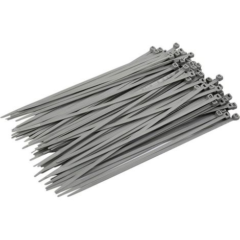 Faithfull FAICT250G Cable Ties Grey 4.8 x 250mm (Pack 100) FAICT250G (1/5)