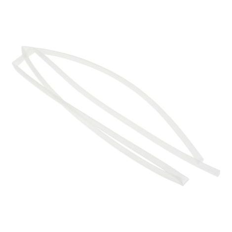 Gaine thermorétractable RS PRO, Dia. 4.8mm Clair rétreint 2:1, 1.22m ( Prix pour 1 )
