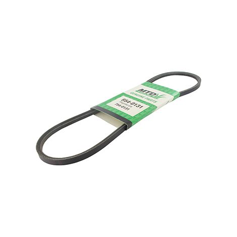 courroie trapézoïdale mtd notched v-belt 3 8 pouce 35 1 2 pouce