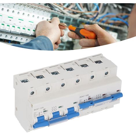 Miniatur-Verriegelungs-Umschalter AC400V, Doppel-Leistungsumschalter 3P+3P/10KA80A (1/5)