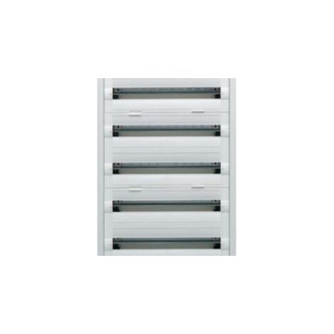 Hager – Coffret électrique nu 7 rangées – 168 modules – En saillie – IP30 – IK07 – Plastique et métal – Dimensions 550x1200x193mm - FD72DN