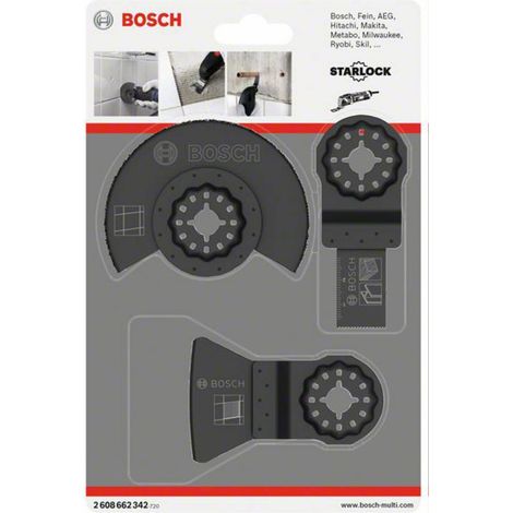Set di 3 lame per piastrelle in ceramica BOSCH - 2608662342
