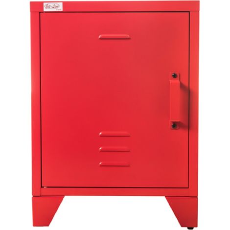Aktenschrank Industrieschrank Büroschrank Metallschrank MINSKOW Spind rot Jet-Line