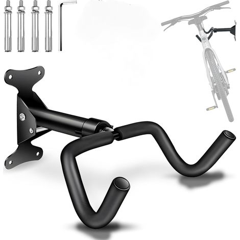 Support mural pour vélo - 30 kg - Peu encombrant, idéal pour la course/le VTT