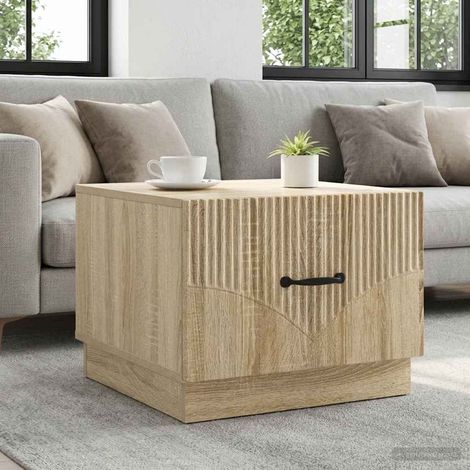 Teenpull – Couchtisch Sonoma-Eiche 49 x 50 x 37 cm Holzwerkstoff (1/5)