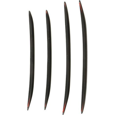 Cornici di ricambio per fendinebbia anteriori, nero lucido, 4 pezzi, per Mercedes-Benz Classe C W206 S206 2022+. (1/5)