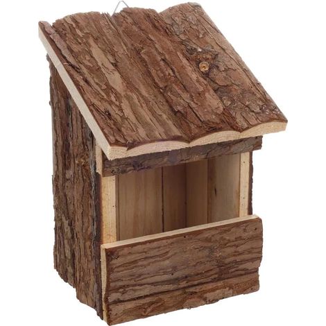 Vogelhaus flamingo inclino Kiefernholz wetterfest 30x40 cm (1/3)