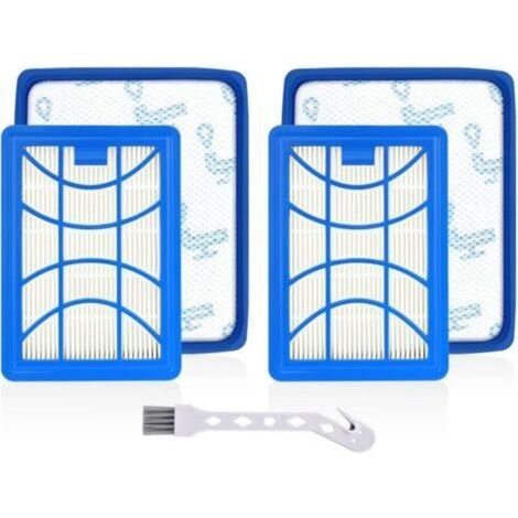2 filtros para aspiradora Philips PowerPro Expert FC9729 FC9741 FC9742 FC9743 FC9744 FC9745 FC9746. Accesorios de repuesto para filtro de aspiradora Power Cyclone 8. Reemplaza FC8003/01 FC6042/01 (1/5)