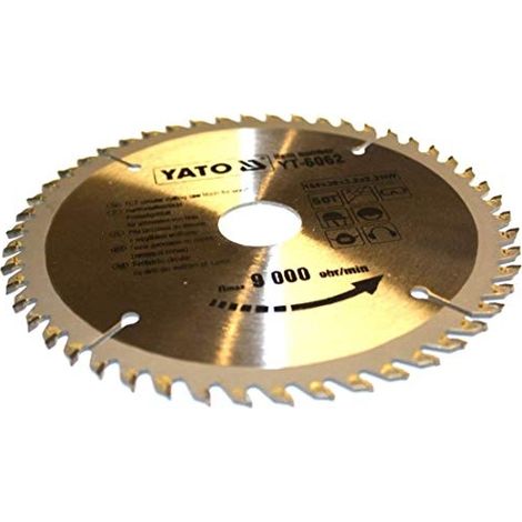 Lame de scie Yato YT-6062 184x3 2x30 mm Z50 (1/3)