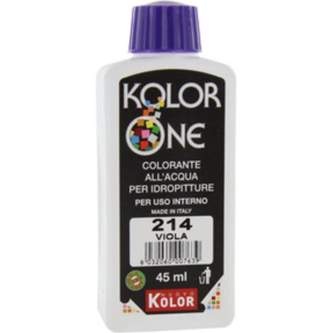12 x COLORANTE KOLOR ONE 45 ML VIOLA 214