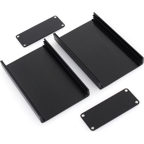 Boîtier pour circuit imprimé (PCB) pour projets électroniques DIY, 80 x 50 x 20 mm, aluminium SG (1/5)