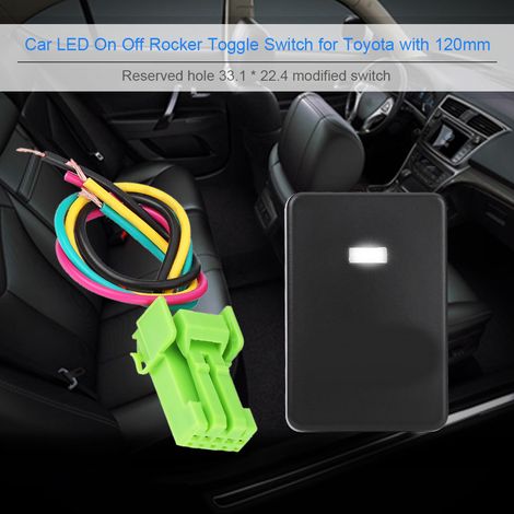 LED-Wippschalter für Toyota-Fahrzeuge – Camry, Yaris, Highlander, Prius (1/5)