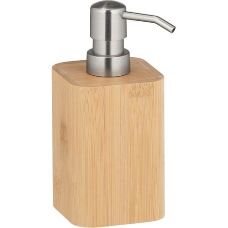Distributeur de savon liquide BAMBUSA, bambou, 220 ml, (1/5)