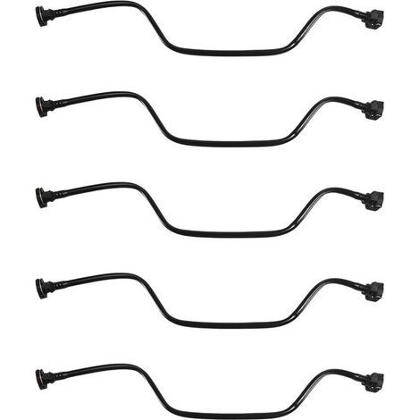 Durite de trop-plein de vase d'expansion (vase d'expansion avant du radiateur) neuve pour Audi Q5 2.0 et 3.0 (modèles 2013-2017) - 5 pièces - 8R0121081AQ (1/5)