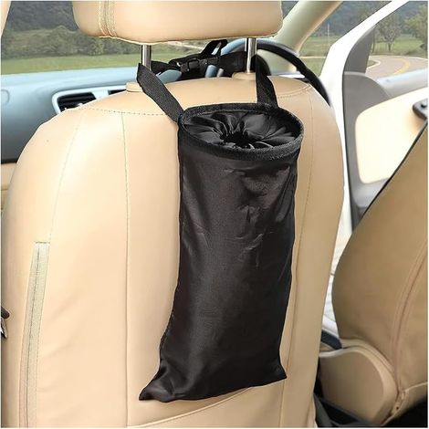 Poubelles Pour Voitures, Corbeille De Voiture Portable, Sac Poubelle De Voiture à Suspendre Avec Poches De Rangement Pliable Et Portable, Organisateur Voyage Pour Camions Et Fourgonnettes