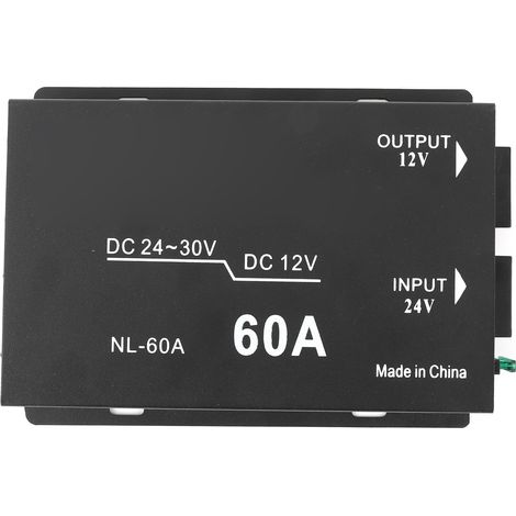 Convertisseur abaisseur de tension 24V à 12V 60A Alimentation électrique puissante Adaptateur (1/5)
