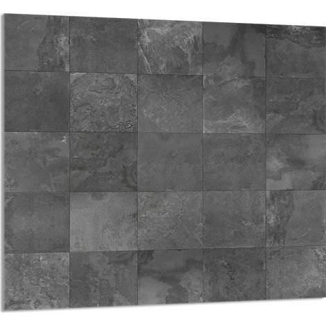 PANNELLO IN VETRO PER CUCINA 65x60 Grigio (1/5)