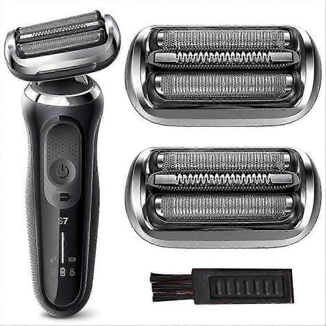 Tête de rechange série 73S pour rasoir électrique, compatible avec les modèles S7 suivants : 7020s, 7025s, 7085cc, 7027cs, 7071cc et 7075cc. (1/5)