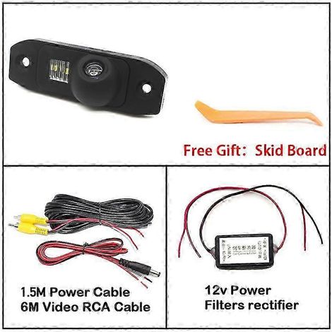 Telecamera posteriore per Volvo XC60 2007-2020, CCD Full HD impermeabile (1/4)