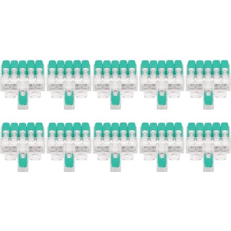 Connettori per cavi, connettori elettrici, cavi di collegamento, 1 ingresso, 5 uscite, 0,5 6 mm², rosso (1/5)