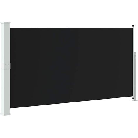 Maison Exclusive - Tenda Laterale Retrattile per Patio 170x300 cm Nera (1/5)