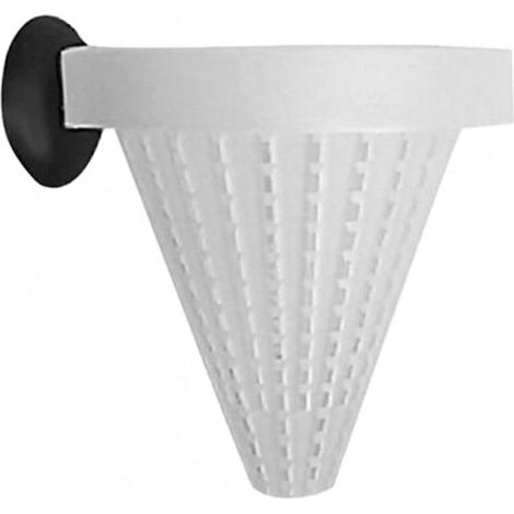 TrAdE Shop Traesio - 2 Mangiatoia Galleggiante Con Ventosa Distributore Acquario Cibo Mangime Pesci -
