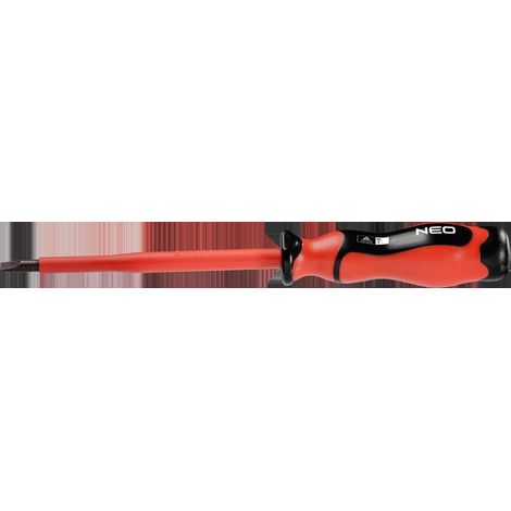 Destornillador plano neo 04-153 acero 125 mm 1000 V (1/2)