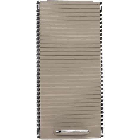 Couvercle de porte-gobelet coulissant de remplacement pour console centrale A20468076079051 pour Mercedes-Benz W204 W212 (Beige)