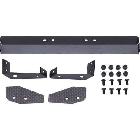 Aileron arrière RC en alliage d'aluminium 165mm pour véhicule radiocommandé 1/10, spoiler pour voiture télécommandée. (1/5)
