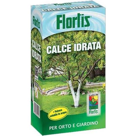 Flortis Calce Idrata per Orto e Giardino - 500gr