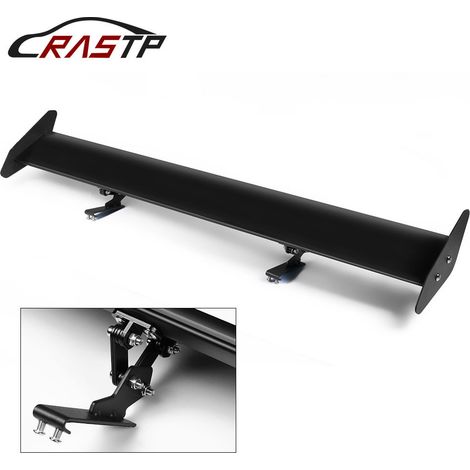 Car modification: no-drill single-layer aluminum alloy rear wing, hatchback car spoiler (1/5)