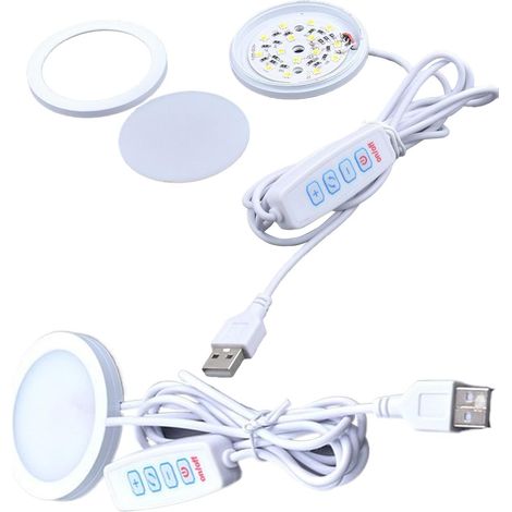 Kit de Lampe LED - Éclairage d'Ambiance Alimenté par USB 2 Pièces 3 Modes - (1/5)