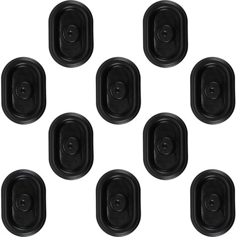 10 caches-Bouchons, Protections de soubassement compatibles avec Volkswagen, Audi, Seat, Skoda N90508801 (5,5 x 3,6 cm) (1/5)