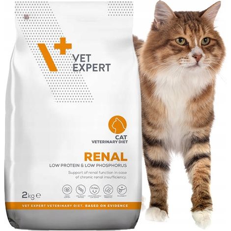 VET EXPERT RENAL CAT – Tierfutter für Katzen, Nieren und Harnwege, 2 kg