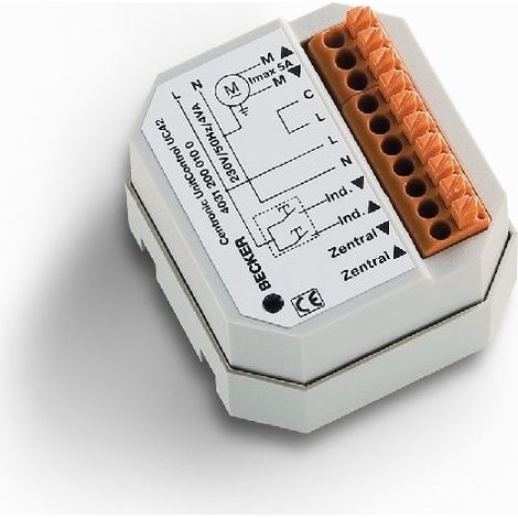 Relais de commande UC42, pour interrupteur filaire, volet roulant. - BECKER - (1/2)
