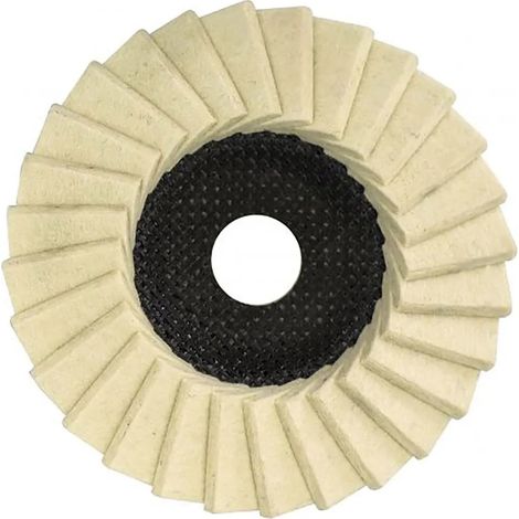 Disco abrasivo Calflex felt flap disc 125 mm max 4500 giri