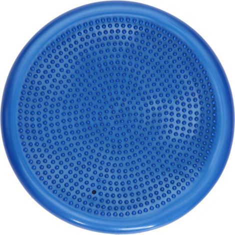 Blaues Balancekissen, 34 cm, strukturierte Oberfläche, zur Verbesserung von Gleichgewicht, Haltung und Stabilität (1/5)